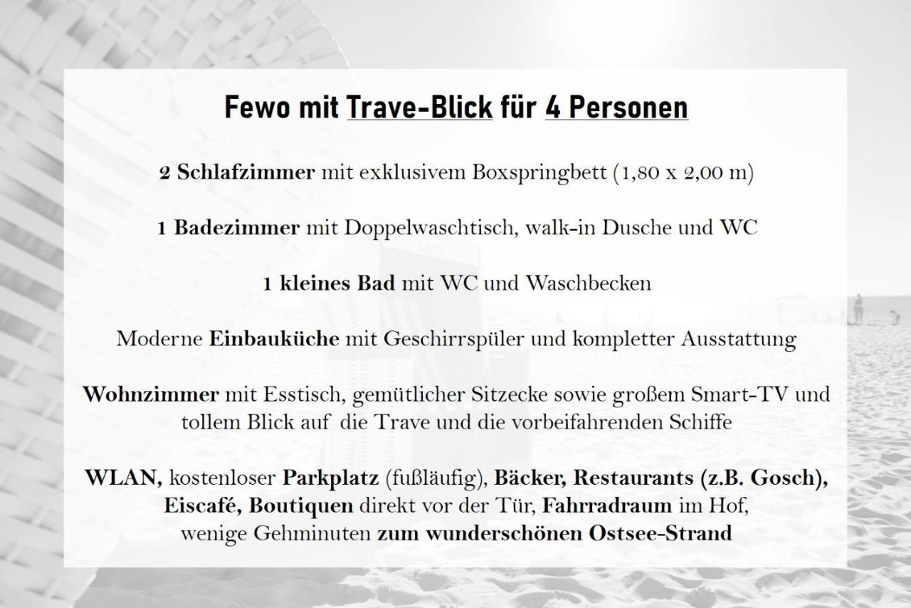 Pematra Haus Waterkant - Fewo Koje Lübeck Eksteriør billede